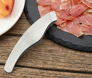 Pinzas y Tijeras Premium para Jamón de Acero Inoxidable, Pinzas para Servir <span class=keywords><strong>Carne</strong></span> para Jamón Prosciutto, Jamón <span class=keywords><strong>Serrano</strong></span>, Embutidos y Charcutería - Product Image 2