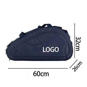 Sac de tennis vintage avec logo personnalisé, sac à dos de tennis, sac de raquette de badminton, sac de raquette de pickleball, sac à dos de sport avec compartiment pour chaussures - Product Image 6