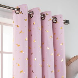 Tenda Magica <span class=keywords><strong>Unicorno</strong></span> Oro e Argento 52x84 per Bagno e Cameretta Bambini, Isolante Termico e Oscurante, Offerta Speciale - Product Image 3