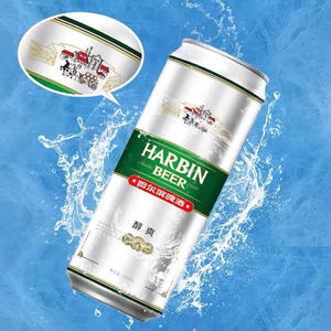 <span class=keywords><strong>Cerveza</strong></span> Ligera Harbin de Alta Calidad al por Mayor de China, 500ml/Latas, 12/Latas Grandes, 10 Unidades ° Productos Suaves y Refrescantes Exportados de China - Product Image 6