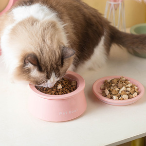 <span class=keywords><strong>Wow</strong></span> Oh Maßgefertigtes Dreiteiliges Rundes Katzen- & Hundefutter- und Trinknapf-Set - Product Image 3