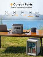 Station d'alimentation portable d'urgence Lifepo4 P040Air Aferiy 288Wh, capacité adaptée à plusieurs appareils, mini et portable