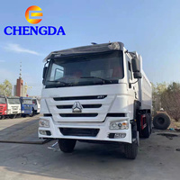 Chinois Sinotruck Howo 371 utilisé benne 6x4 Mini 20 mètres cubes 30 tonnes Canter utilisé camion à benne basculante