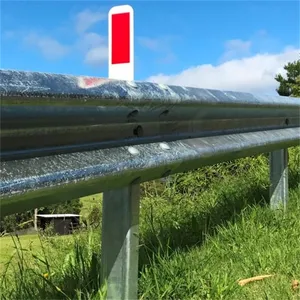 China Manufacturer Factory Direct Supply Highway Guardrail Fence Dangerous Section Corrugated Beam Highway Guardrail For Export
