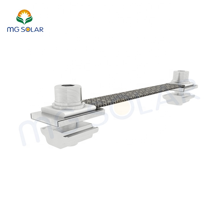 Лучшая цена, Солнечная фотоэлектрическая гибкая медная оплетка с заземлением