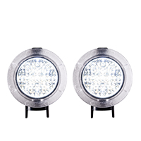 Ailead 2PCS Lampes de courtoisie LED blanches sous rétroviseur SMD 6000K Blanc Canbus pour modèles Volvo XC60 2009-2017