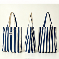 Sac de shopping en toile grande capacité avec LOGO