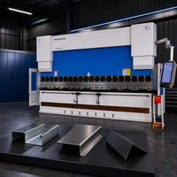 Presse plieuse CNC entièrement automatique 100T 3200mm pour tôles métalliques