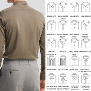 <span class=keywords><strong>Camicia</strong></span> Casual da <span class=keywords><strong>uomo</strong></span> con colletto a maniche lunghe in misto <span class=keywords><strong>lino</strong></span> formale monopetto <span class=keywords><strong>Slim</strong></span> <span class=keywords><strong>Fit</strong></span> professionale da lavoro minimalista - Product Image 6