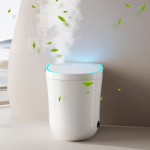 WC intelligent allongé avec bidet, siège chauffant, arrêt automatique, capteur de pied, eau chaude, séchage, télécommande, affichage LED, veilleuse - Product Image 3