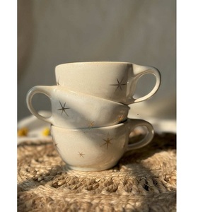 Taza de Cerámica Artesanal de Diseño de Calidad de Exportación para Café y Té, Disponible para Pedidos al por Mayor - Product Image 1