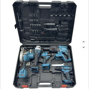 Tool Set 5-Piece Multi-Functional High-Power Lithium <b>Battery</b> Stainless Steel OEM Customizable Combination Hard 1 Year Wkc-5 High - Product Image 2