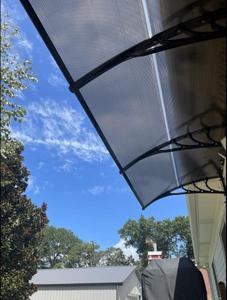 Toldo de puerta moderno y azul, venta al por mayor, proveedor de toldo de borde medio <span class=keywords><strong>para</strong></span> ventana y puerta - Product Image 6