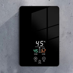 <span class=keywords><strong>Chauffe</strong></span>-<span class=keywords><strong>eau</strong></span> électriques instantanés intelligents 5-6KW conception d'induction écran tactile sans réservoir ménage en aluminium à température constante - Product Image 1