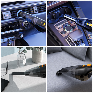 Handheld Car <b>Vacuum</b> Cleaner 0.6L HEPA Filter Strong Suction <b>Portable</b> Wet Dry Use - Product Image 5