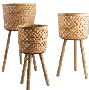 <span class=keywords><strong>Pot</strong></span> de fleurs classique <span class=keywords><strong>en</strong></span> <span class=keywords><strong>bambou</strong></span> tressé, support de plante <span class=keywords><strong>en</strong></span> bois, panier de plante <span class=keywords><strong>en</strong></span> rotin pour la décoration de la maison, salon - <span class=keywords><strong>Pot</strong></span> de sol fonctionnel - Product Image 1