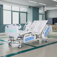 LC-S301 manuel lit d'hôpital à trois fonctions lit d'hôpital multifonctionnel rééducation en soins intensifs pour la maison et les milieux médicaux