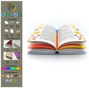 การพิมพ์หนังสือปกแข็งแบบมืออาชีพ พร้อมการปั๊มฟอยล์ทองและการเคลือบด้าน เพื่อดึงดูดความสนใจของผู้อ่านด้วยดีไซน์ที่หรูหรา - Product Image 1