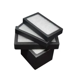 Reemplazo de filtro HEPA 2 en 1 plisado Mini personalizado para purificador de aire