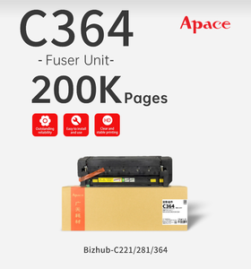 Apace c364 dr512 fuser đơn vị cho <span class=keywords><strong>Konica</strong></span> <span class=keywords><strong>Minolta</strong></span> BH C221 C281 C224 c284 c364 c308 c368 C360 C280 C210 C288 Bộ máy photocopy fuser Kit - Product Image 6