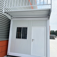 Grange portable préfabriquée en conteneur pliante prête à l'emploi mini maison de plage économique de luxe avec dessin