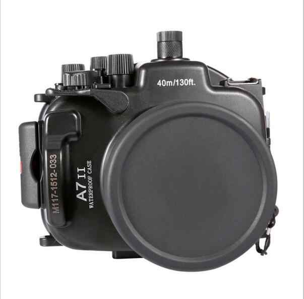 Meikon A7II 40M 130ft WaterproofダイビングHousingカメラCase 40M 