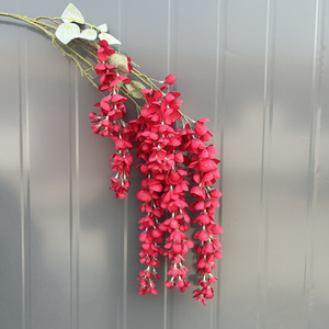 <span class=keywords><strong>Precio</strong></span> barato Falsa boda Wisteria 5 ramas glicinia artificial flores colgantes para techo - Product Image 5