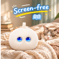 Robot interactif IA, compagnon robot interactif, pratique de la langue, chat vocal, apprentissage pour l'apprentissage des langues, peluche IA