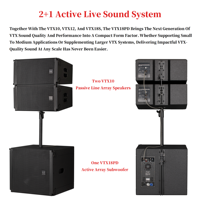 3000W Audio professionnel 18 pouces Module amplificateur Active Line Array Système de haut-parleurs Équipement