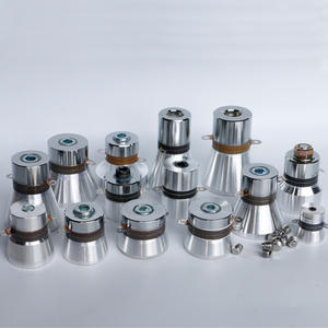 Ultrasonik Vibratör Temizleme Dönüştürücü 28KHz Pzt4 Su Geçirmez Sensör Modülü 50W Alüminyum Endüstriyel Temizleme Makinesi - Product Image 6