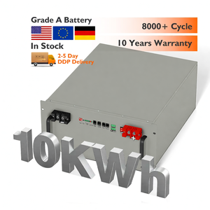 แบตเตอรี่ลิเธียมไอออน Lifepo4 สำหรับโซลาร์เซลล์ พร้อมส่ง 100AH 200AH 51.2V 48V 2.5KW 5KW 10KW 15KW 20KW แบบติดตั้งบนแร็ค - Product Image 1