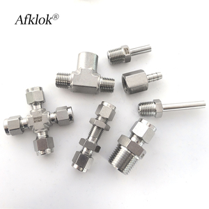 MC-1/4npt-8mm Thép Nam chủ đề ferrule Phụ Kiện Công Đoàn nam nối cho hàn khí và kết nối hình lục giác - Product Image 3