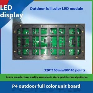 High Definition <strong>P4</strong> Outdoor Full-Color <strong>LED</strong> <strong>Display</strong> Board 320mm X 320mm <strong>Module</strong> for Advertising - Product Image 3