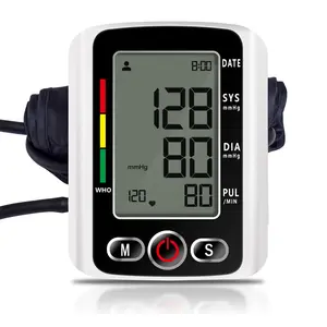 디스플레이 음성 판독 커프 의료 용품 전자 상완 BP 디지털 혈압 혈압계 기계 모니터