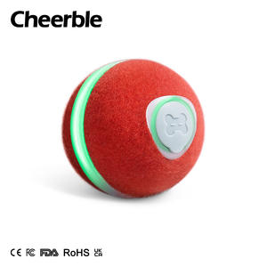 USB wiederauf ladbare multifunktion ale Rolling Ball Katzen spielzeug Bewegungs aktivierte elektrische automatische Smart Moving Toy Silikon für Haustier - Product Image 1