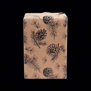 Factory Custom Disposable <b>Christmas</b> Wrapping <b>Paper</b> 43x1000cm Silicone Double-Sided Printing Roll Gift Packaging Custom Logo - Product Image 1