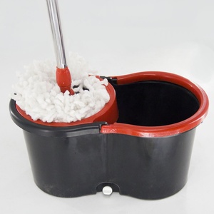 Serpillère Tornado 360° en plastique non recyclé de couleur noire, très vendue - Product Image 2