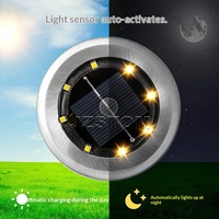 Lampe de jardin solaire à LED, étanche IP44, style plante, avec batterie intégrée, à brancher dans le sol, certifiée CE