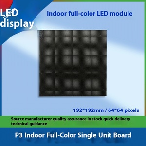 Trong nhà P3 đầy đủ màu sắc dẫn hiển thị mô-đun 192*192 mét bảng đơn vị cho sân khấu hội trường phòng hội nghị-Dán ứng dụng - Product Image 3