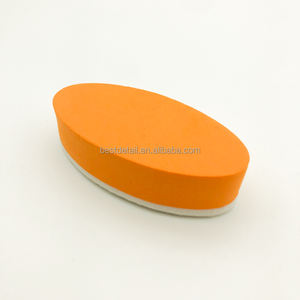 Nouvelle éponge d'applicateur de revêtement de verre Nano en céramique de bloc d'entretien de voiture automatique avec la couche de <span class=keywords><strong>feutre</strong></span> pour le nettoyage de détail de brillance de <span class=keywords><strong>pneu</strong></span> de peinture de cire - Product Image 2