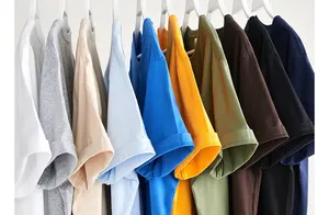 Groothandel Korte Mouw Sublimatie Afdrukken 100% Katoenen Heren T-Shirts