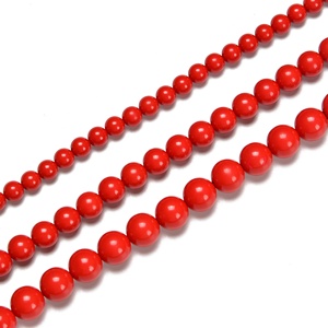 Cinnabar Smooth <strong>Round</strong> 6mm 8mm 10mm <strong>Beads</strong> Gemstone Loose <strong>Beads</strong> for Jewelry Making - Product Image 3
