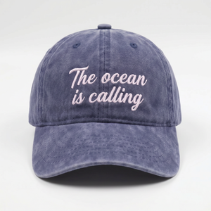 หมวกเบสบอลปักโลโก้ 6 แผง แบบ OEM สั่งทำพิเศษ ผ้าฝ้ายฟอกทรงไม่แข็งแบบ Dad Hat - Product Image 3