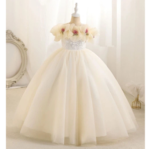 Robe de demoiselle d'honneur MS Fairy Tale Princess pour mariages, robe de cérémonie pour enfants, costume de spectacle - Product Image 2