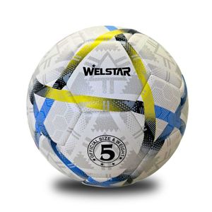 Di alta qualità 32 pannelli logo personalizzato pallone da calcio 3.5mm in PVC schiuma di pelle di dimensioni 5 vendita calda nel mondo per la formazione di calcio e Club - Product Image 1