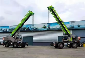 מותג העליון zrt600e532 4 גלגל כונן שטח קשה מנוף 60ton משאית ניידת שטח קשה מנוף - Product Image 5