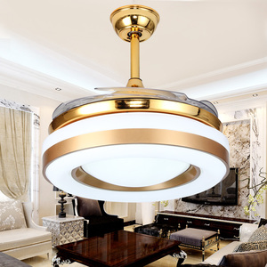 Thiết Kế Mới Quạt Cánh Rõ Ràng Với Ánh Sáng Và Trung Quốc Tuôn Ra Mount Điều Khiển Tốc Độ Quạt Trần Điện Điều Khiển Tường Với Công Tắc Đèn - Product Image 5