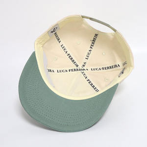 도매 맞춤형 로우 프로파일 고품질 코튼 트윌 올드스쿨 빈티지 비정형 플랫 브림 아웃도어 스냅백 아빠 모자 - Product Image 4