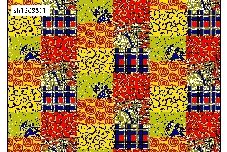 Tissus imprimés africains en coton 100% en gros, tissus imprimés en cire ghanéenne, 6 yards - Product Image 4