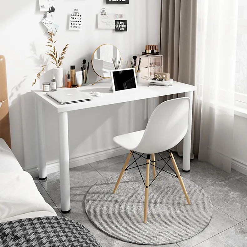 Dressing Desks Set White Wood Metal Modern Luxury Home Furniture Folding Desks Study Office Makeup Dressing Vanity Table